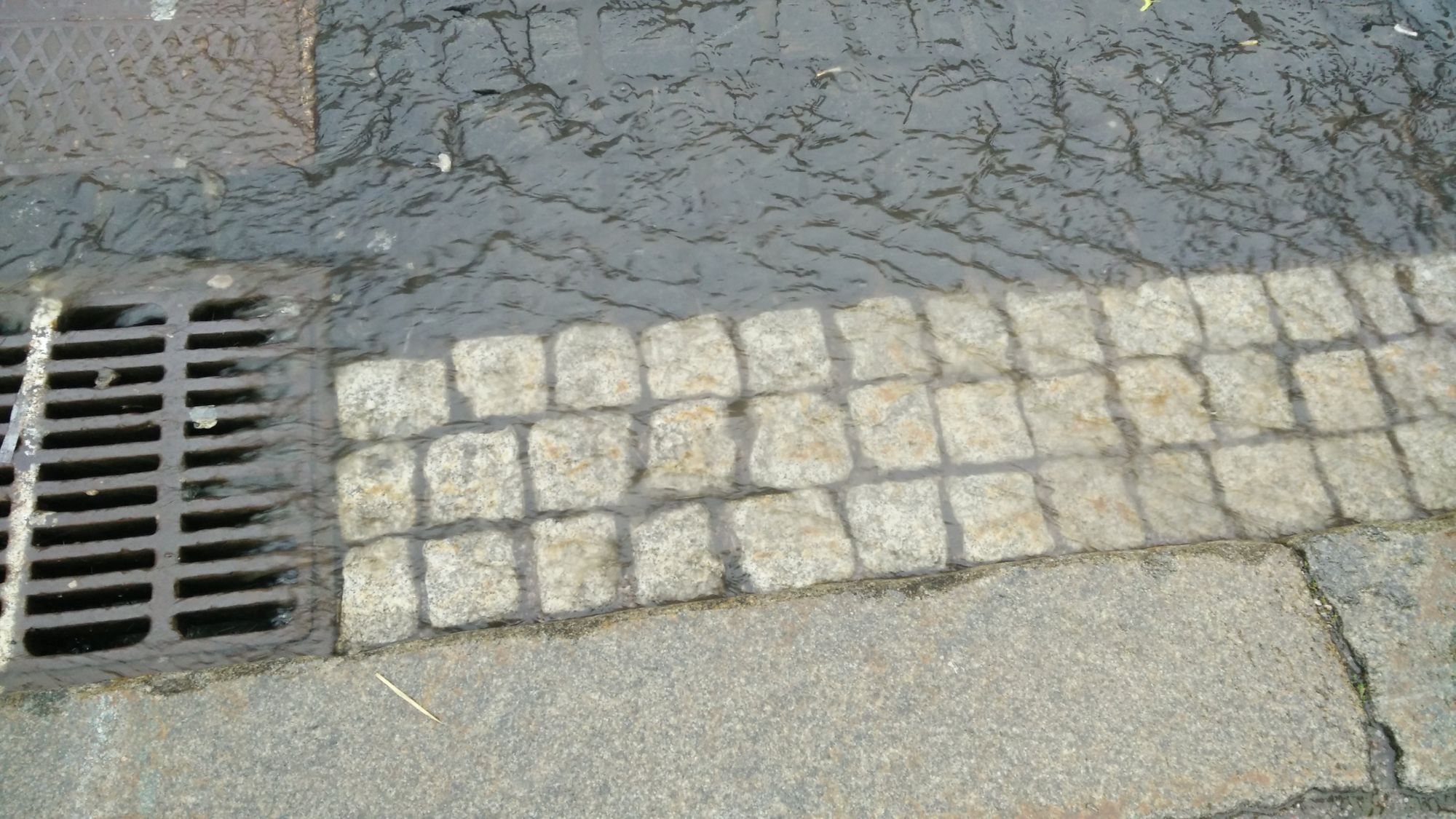 Regen, Eimerweise
